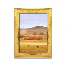 1 pièce ou set de 5 pièces, cadres photo ondulés de 5", 6", 7", 8", 10" (le motif réel peut varier, les photos sont expédiées au hasard), cadres style diamant dans les couleurs noir, blanc, argent, or, convenant comme cadeau pour le Nouvel An, la Saint-Valentin, Noël, souvenir de mariage, pour la décoration de la chambre, du mariage, de la maison, du bureau, à poser sur une table ou à accrocher au mur