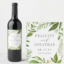 30pcs Custom Wine Bottle Labels,Custom Wine Bottle Labels Stickers Personalized,Custom Wine Bottle Labels Anniversary