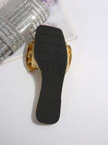 Bow Sliders Sandals For Women, Fashion Beach Slippers, Non-Slip Bow Outdoor Slides, Suitable For Dates, Shopping, Gatherings, Parties, Banquets, Daily Outings, Home & Leisure