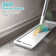 1 Set, Household Cleaning Mop And Bucket Set ,Bring Two Mop Cloths, Hand-Free Wash Flat Mop, Dust Removal Mop With Bucket, Wet And Dry Cleaning, Tile Marble Wooden Floor Cleaning Mop, Cleaning Supplies, Cleaning Tool, Christmas Gift