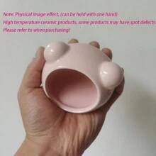 1pc Mini Ceramic Pet Sleeping Nest, Hamster House Cave For Cooling In Summer, Suitable For Baby Hamsters, Roborovskii Hamsters (Product Size: Approx. 8.5x8.5x6.5cm, Entrance Diameter: Approx. 5.2cm) - Multicolor - View 28