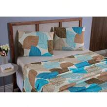1 LENÇOL CASAL  AVULSO ESTAMPADO - Multicolorido - Visão 7