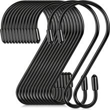 5 件/10 件 S 型挂钩，适用于厨房储物和户外露台储物 - 金色 - 查看 6