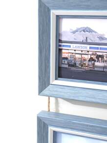 1 件创意壁挂连接装饰相框带绳，5 英寸 4 片组合，适用于卧室、客厅、走廊 - 彩色 - 查看 6