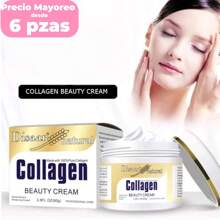 Crema de Belleza Antienvejecimiento Hidratante de Colágeno 80grs - Blanco - Ver 1