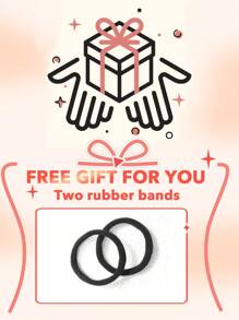 卷曲直马尾接发巴西未加工柔软天然人发环绕式马尾接发女士卷曲 Yaki 直马尾自然发 - Natural Black - 查看 10