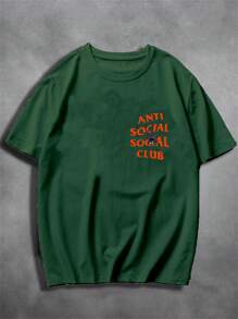Men T-Shirts - 綠色 - 查看 3