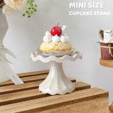 1Pc Mini Cupcake Stand Small Cake Display Stand For Chocolate,Dessert,Wedding,Birthday,Baby Shower,Tea Party Supplies,Gold