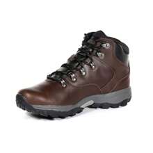 Regatta Great Outdoors Mens Bainsford Waterproof Leather Hiking Boots (Peat) - 50% Leather/50% EVA