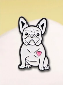 1 件装狗狗可爱宠物珐琅别针卡通女士胸针翻领别针背包徽章服装配饰动物珠宝礼品女士日常派对配饰、时尚珠宝、最佳朋友礼物情人节礼服配饰衣服别针包饰学校办公室配饰衬衫夹克圣诞节万圣节衣服别针有趣的教师礼物