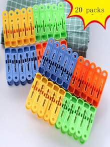 4 件/套大号被子夹，防风，防滑，通风挂架 - 彩色 - 查看 12