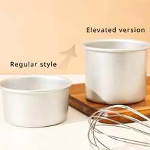 1pc/3pcs/4pcs, Cake Mold, Non-Stick, Removable Bottom, Baking Tool, Baking Pan, Aluminum Cake Pan Set, For Baking Wedding Or Birthday Cake, Kitchen Baking Supplies