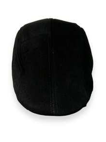 top ties Boina Boné Chapéu Preto Italiano Masculina VeludoTecido