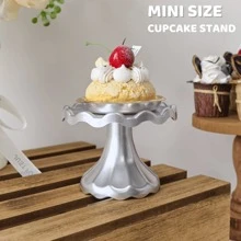 1Pc Mini Cupcake Stand Small Cake Display Stand For Chocolate,Dessert,Wedding,Birthday,Baby Shower,Tea Party Supplies,Gold