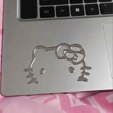 Sanrio Hello Kitty PVC Phone Charms, 2 Packs Adhesive Multi-Use Cartoon Stickers For Mobile Cameras, Computers, Car Mirrors - Y2K Themed Birthday Gift Accessories Back To School