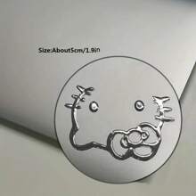 Sanrio Hello Kitty PVC Phone Charms, 2 Packs Adhesive Multi-Use Cartoon Stickers For Mobile Cameras, Computers, Car Mirrors - Y2K Themed Birthday Gift Accessories Back To School