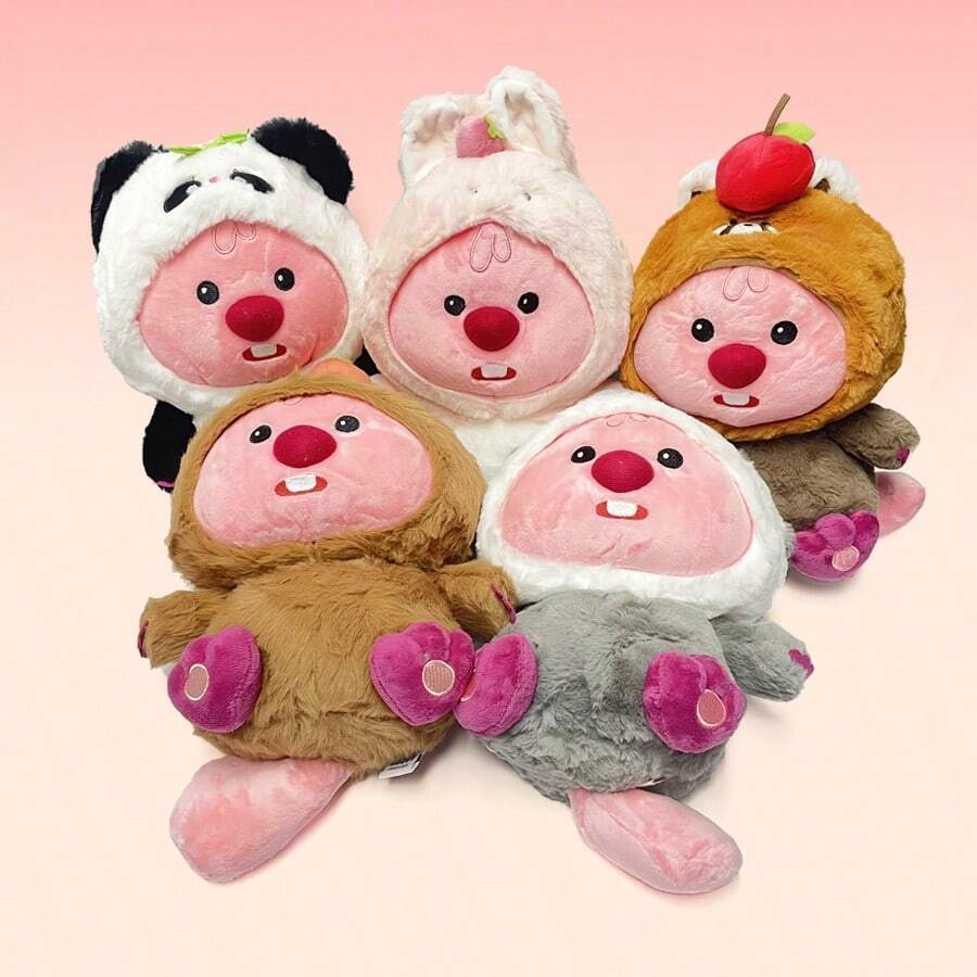 Miniso MINISO Loopy Series Variable Doll Dolls Loopy And Little Beaver ...