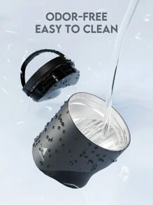 25 Oz Stainless Steel Vacuum Insulated Thermal Food Jar | Thermos For Hot And Cold Food, Adult Wide Mouth Leakproof Soup Thermos, 10 Hours Hot And 16 Hours Cold, Leakproof Food Jar For School Office Travel, Kitchen, Christmas Gift - Black - View 6