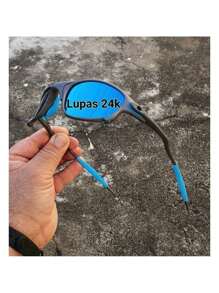 Double X Juliet  24k Gold Metal Lupa Vilao - Baby Blue - View 1