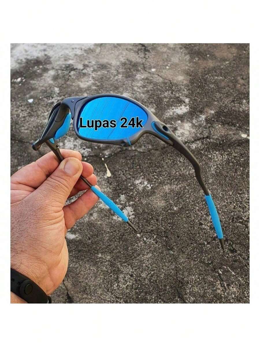 Double X Juliet  24k Gold Metal Lupa Vilao - Baby Blue - View 1