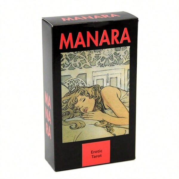 1 Stück erotischer Tarot von Manara Kartenspiel im Poker-Stil für Wahrsagerei und Partyspiele, Erwachsenen-Partyspiele, Kartenspiele, tolles Spielgeschenk, für Tarot-Anfänger