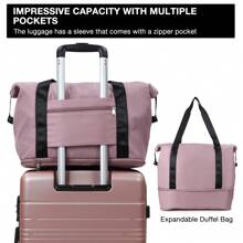 5 Piece Luggage Sets With Spinner Wheels, Womens Luggage Sets Carry On Bag Set, Hardside Carry On Suitcase Sets With Tsa Locks Duffel Bag