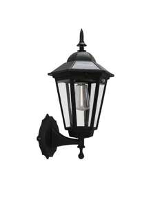 Luces solares LED para hogar, jardín, exteriores, patio, parque, se encienden automáticamente de noche, con sensor de movimiento, lámpara de pared estilo retro, iluminación de caminos, iluminación nocturna - Multicolor - Ver 12