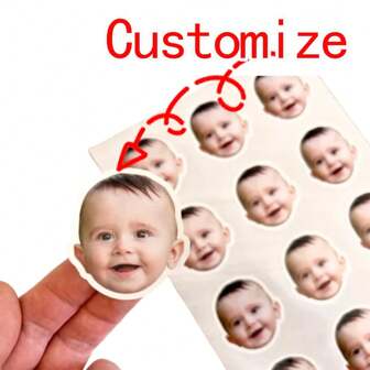 Customized Photo Stickers, Personalized Stickers, Face Stickers, Custom Logo Stickers, Children's Birthday Party Photo Stickers, Party Sponsorship, Water Bottles, Laptop Stickers Adhesive Stylish,Adorable,Colorful Custom,Personalized,Unique Ideal Gifts For Her Friends,Son,Daughter,School Students,Workers,Kids School,Home,Office,Multi-Functional, ,Ornamental,Reusable,Exquisite,Stylish,High-Quality,Colorful,Modern,Custom,Personalized,Unique,Ideal Gifts For Him,Ideal Gifts For Her,Boyfriend,Dad,Girlfriend,Mom,Family,Friends,Tea Room,Home,Garden,Office,For Anniversaries,For Valentine's Day,For Mother's Day,For Birthdays,For Father's Day,For Graduation,For Weddings,For Housewarming