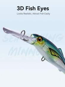 KINGDOM Kingdom Floating Minnow 50g 74g 145mm 160mm Artificial Jerkbaits Sea Fishing Lure Long Casting Swimbait Fishing Hard Baits Seabass