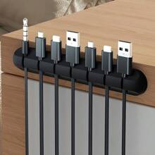 Kabelklemmen-Organizer: Effizientes Kabelmanagement für Desktop und Zuhause für USB-, Strom-, Maus- und PC-Kabel