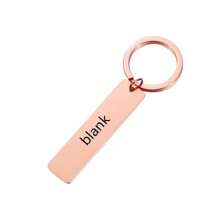 Personalized Custom Phone Number Logo Name Keychain Women Men Car Key Ring Double Sided Laser Engrave Stainless Steel Key Chain