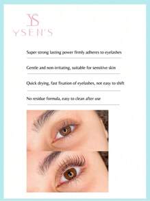 睫毛提升胶水，强力粘合剂，水果香味，睫毛眉毛烫发凝胶，眉形定型凝胶 - 無色 - 查看 3