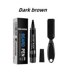 Beard Pencil Filler Kit - Waterproof, Long-Lasting, Natural Makeup Beard Pen With 4-Tip Design, Beard Brush, And Alcohol-Free Formula - Perfect Fathers Day Gift For Men Hair Removal, Face Hair Removal, Hair Trimmer, Hair Trimmer, Barber Supplies, Haircut, Bag, Organizer, Storage, Hair Clips, Hair Accessories