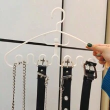 10pcs Wavy Clothes Hangers, [Random Color], Bedroom Accessory, Laundry Organization, Space-Saving Tank Top & Bra Hangers, Closet Organization, Wardrobe Organization And Storage, Home Organization And Storage Supplies