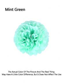 10 quả cầu giấy Pom Pom, hoa Origami, hoa giấy trang trí treo cho tiệc cưới, tiệc sinh nhật, tiệc độc thân, tiệc Giáng sinh (Màu sắc thực tế của hình ảnh và sản phẩm thực tế có thể có một chút khác biệt về màu sắc, nhưng không ảnh hưởng đến việc sử dụng) - Nhiều màu - Xem 8