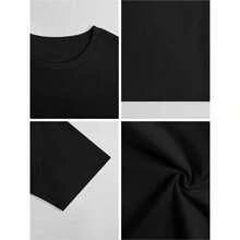 Men's T-Shirt Short Sleeve T-Shirt For Men Classic Car American Muscle Cars Novelty T-Shirt Soft Fabric, Breathable, Comfortable Short Sleeve T-Shirts Perfect For Summer - 黑色 - 查看 7