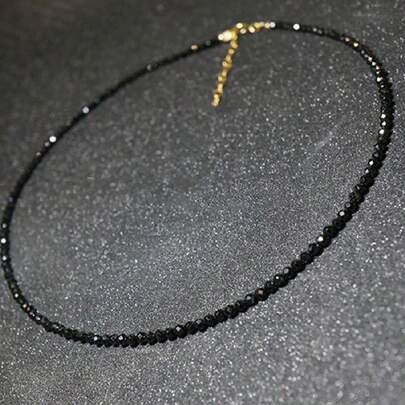 Nuevo Collar Negro De Cuentas De Cristal Con Estilo Bohemio Para Mujeres En 2024