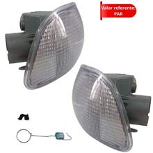 Par De Pisca Cristal Lanterna Dianteira Palio 96 97 98 99 00