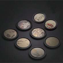 1pc Water Cup Mat Storage Tea Cup Holder Rack, Creative Home Kitchen Counter, Household Decor, Coffee Table Center Piece, Suitable For All Season Farmhouse, Ideal For Gongfu Tea Set, Home & Restaurant Decoration Best Gifts