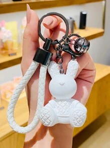 Personalized Keychain - Teddy Bear Keychain - Cartoon Keychain - Valentine's Day Gift - Meaningful Gift - Teddy Bear Keychain - Cute Teddy Bear Keychain - Backpack Pendant - Customized With Your Name Or Any Information - Christmas Gift - New Year Gift - Easter - Gift For Mom - Gift For Dad - Gift For Family - Keychain Guardian