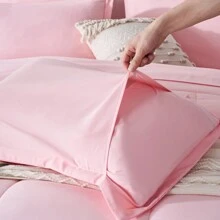 5/7-Piece Solid Colour Checkered Bed Comforter Sets Queen - Soft Microfiber, Lightweight, All-Season, Twin/Full/Queen/King Size Bed In A Bag, Quilt Set With Breathable Fabric And Easy Care,Summer Bedding Set ,Ideal Gift.