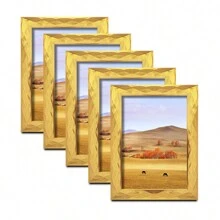 1 pièce ou set de 5 pièces, cadres photo ondulés de 5", 6", 7", 8", 10" (le motif réel peut varier, les photos sont expédiées au hasard), cadres style diamant dans les couleurs noir, blanc, argent, or, convenant comme cadeau pour le Nouvel An, la Saint-Valentin, Noël, souvenir de mariage, pour la décoration de la chambre, du mariage, de la maison, du bureau, à poser sur une table ou à accrocher au mur