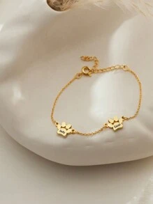 Personalized Custom Family Names Bracelet For Women Mother, Custom 1-3 Names With Claws Cute Family Gift For Mom Girl Sister Friends Mother's Day Pet Lovers Dog Silver Stylish,Fall Fashion,Contracted,Simple,Casual,Cuties Custom,Personalized,Unique Ideal Gifts For Her Girlfriend,Mom,Family,Friends,Daughter,Grandparents For Anniversaries,For Valentine's Day,For Mother's Day,For Birthdays,For Graduation,For Weddings,For Daily Wear Valentines - 1 Name 1 Cute Claw(Silver Color) - View 3