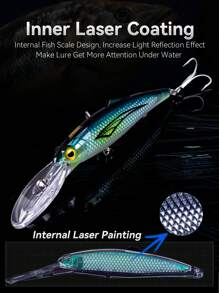 KINGDOM Kingdom Floating Minnow 50g 74g 145mm 160mm Artificial Jerkbaits Sea Fishing Lure Long Casting Swimbait Fishing Hard Baits Seabass