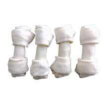 4 Huesos De Carnaza Natural Para Perro - Blanco - Ver 4