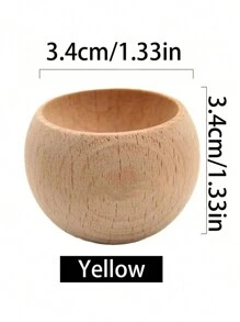 1 Miếng gỗ thơm hình bán cầu, tinh dầu mở rộng hương thơm, phụ kiện hương liệu, gỗ hương liệu, hương thơm không ngọn lửa, dùng trong nhà, di động (Dùng cho phòng khách, phòng học, văn phòng, bộ hương thơm không ngọn lửa, không dùng pin/nguồn điện, phụ kiện trang trí nhà hình tròn, hương thơm tỏa chậm, trang trí nhà hoàn hảo) - Nhiều màu - Xem 9