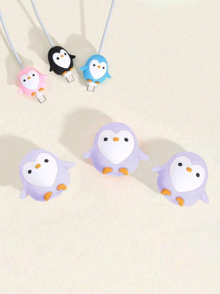 1 pieza/Set de 3 protectores de cable USB, protector de cable de datos para teléfono, anti-desgaste, compatible con iPhone 16 y otros, protector de cargador - Multicolor - Añade 15