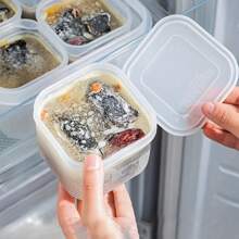 7pcs Freezer-Safe Food Storage Containers Set With Lids - Leakproof, Plastic, Stackable For Meat, Fruits & Vegetables - Kitchen Organization Essentials - White - View 3