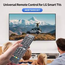 适用于所有智能电视 LCD LED OLED UHD 高清电视等离子 Magic 3D 4K Webos 电视的通用遥控器 AKB75095307 AKB75375604 AKB75675304 AKB74915305 AKB76037601 AKB75675313 AKB75855501 - 黑色 - 查看 3