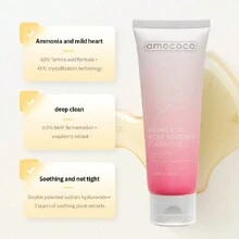 Rose Cleansing Mousse , Suitable For Alskin Types, For Men And Women, 2oz FacialSkincare Facial Cleansing Skin Repair ComfortCleanser - 白色 - 查看 2